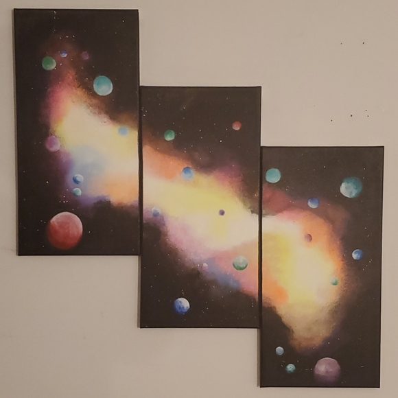 "Infinite Possibilities" Original Space Mural - Picture 3 of 3